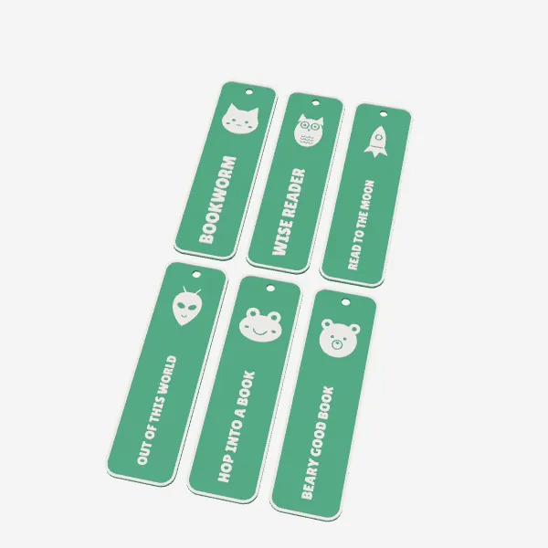 Kids' Animal Bookmarks – 6 Reading Buddies