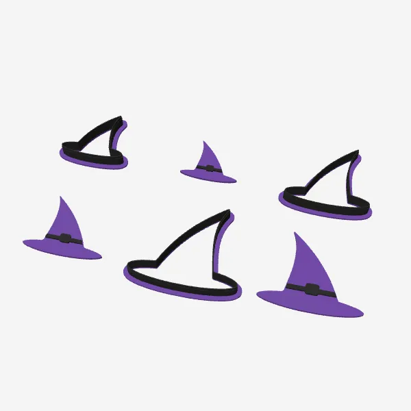 Witch Hat Cookie Cutter – 3 Sizes